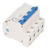 Mini Circuit Breaker 4 Pole 63A Current Breaker Protector Circuit Switch for Resident 400V