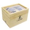 Les Trésors De Lily [Q4417] - 'Cameleon' Black Rose Gold Watch Box (2 Bracelets)