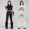 Girls' Jazz Hip Hop Street Dance Performance Outfit Set