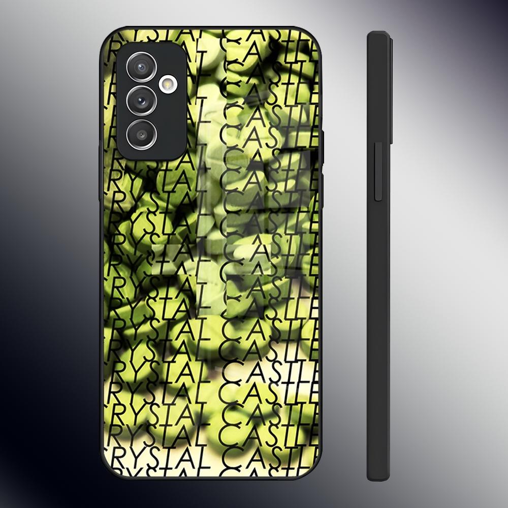 Heißes Band C-Kristall C-Schlösser Handyhülle Für Samsung S26 S24 Ultra S23 S22 S21 Fe S25 Plus A54 A34 A24 A53 A13 A16 Glasabdeckung