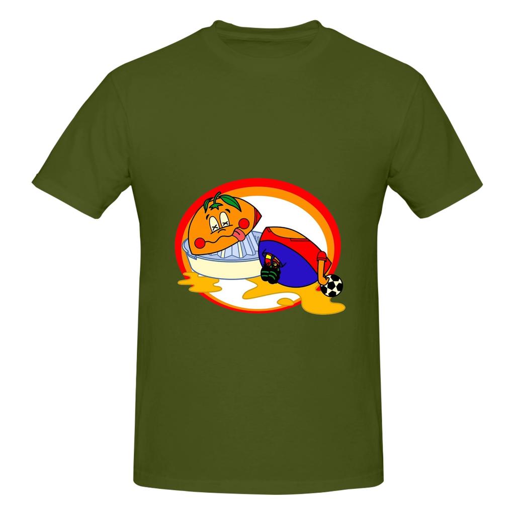 1 Piece Juice Novelty 100 Cotton Tshirt Nnaranjitos Tops Tees For Unisex