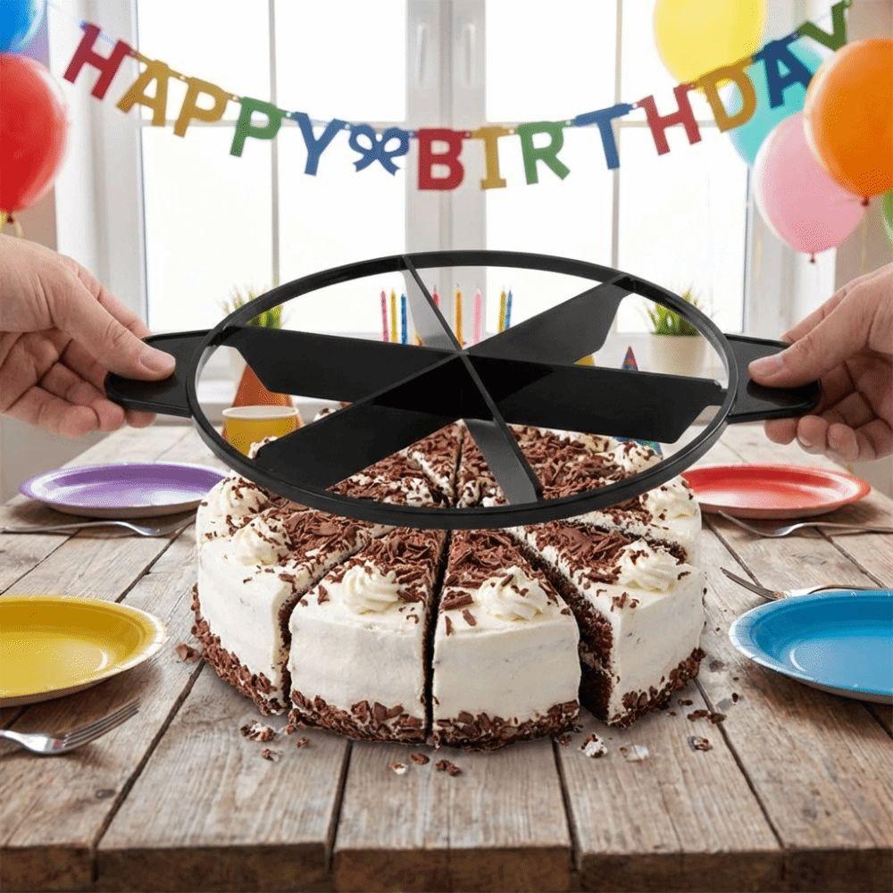 Mit Griff Kuchenschneider Schneider Kunststoff Gebäckschneider Gleichmäßig teilen Brotteiler Küchenutensilien