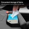Suitable for 24-25 Kia EV9 rear-screen storage box interior modification device storage box car modification products