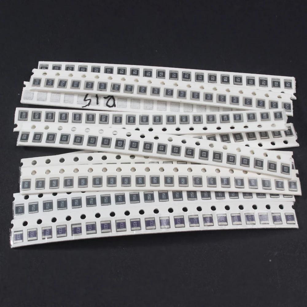 50/200PCS SMD resistor kit 1% High precision 1210/2512 Resistor Kit 0.001R~0.1R/0.1R~0.82R Alloy Resistance New Chip Resistance