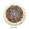 Hangings Weave Plate Wall Decorations Straw Rattan Round Basket Decorations