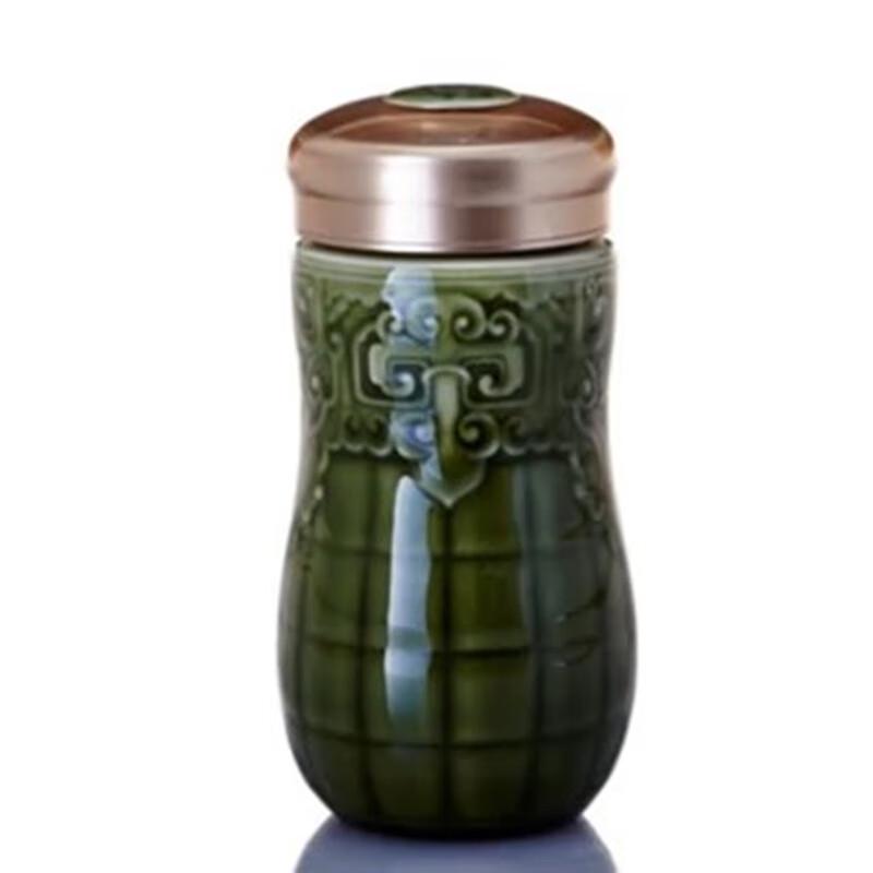 Qiantangxuan 380ml Ceramic Travel Mug