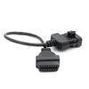 1Pcs 10 Pin to OBD2 16 Pin Adaptor Cable For old Vauxhall / Opel car 1988-1996