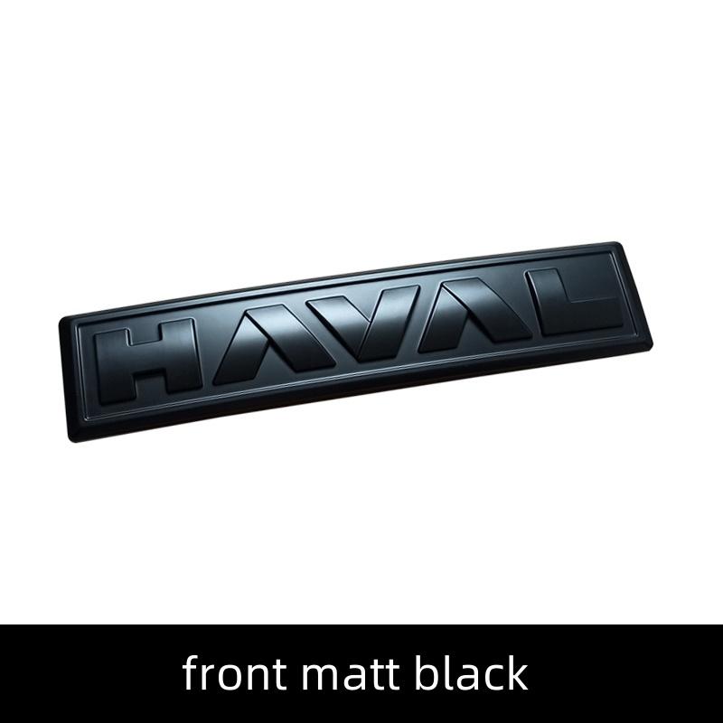 Great Wall Haval Dargo Jolion H5 M6plus İçin Haval H6 Siyah Logolu Amblemler Ön Panjur Bagaj Arka Çıkartma Gövde Dekalı 1 Adet