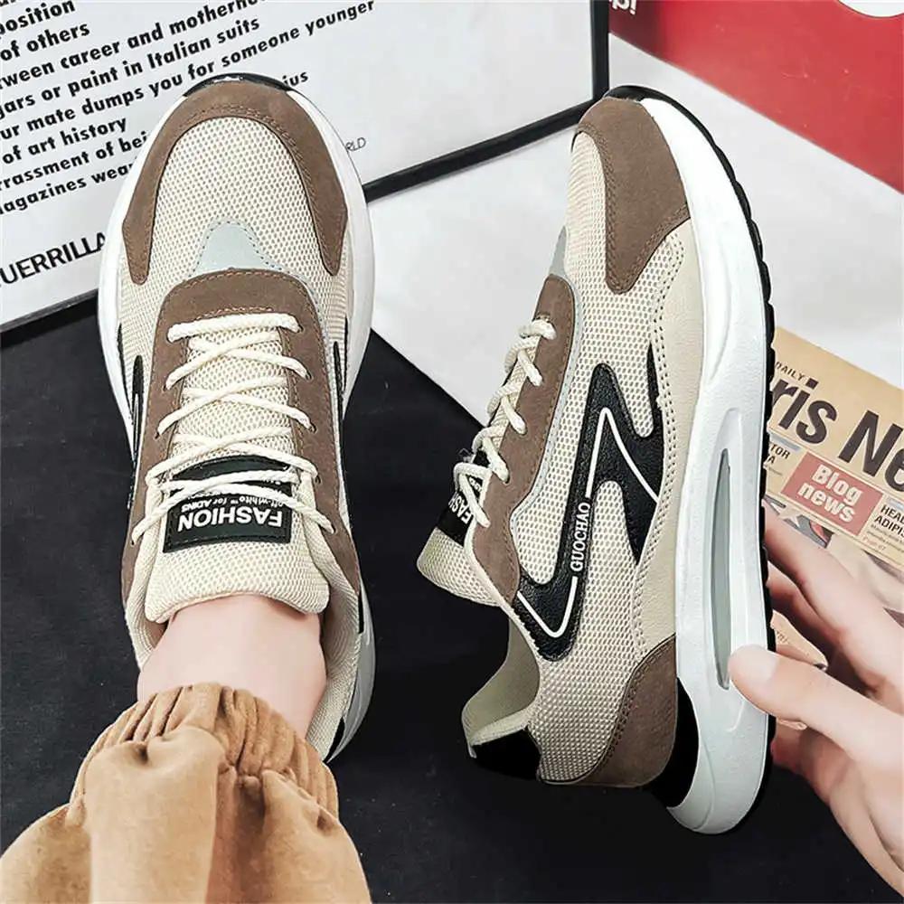 Mesh Size 47 Men Skate Shoes Walking Men Black Boots Men Sneakers Brand Sport Scarp Shoess Loffers Unique Branded Tenes Hit
