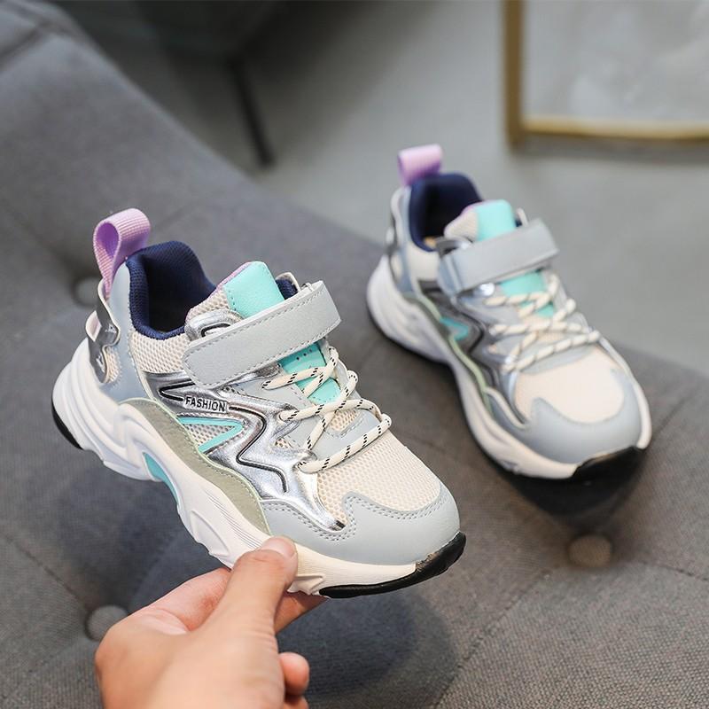 Pink Sneakers For Kids Girlsamp;#; Sports Shoes Newestthicksoled Boysamp;#; Shoes Big Childrenamp;#;S Studentsamp;#; Running Shoes Size