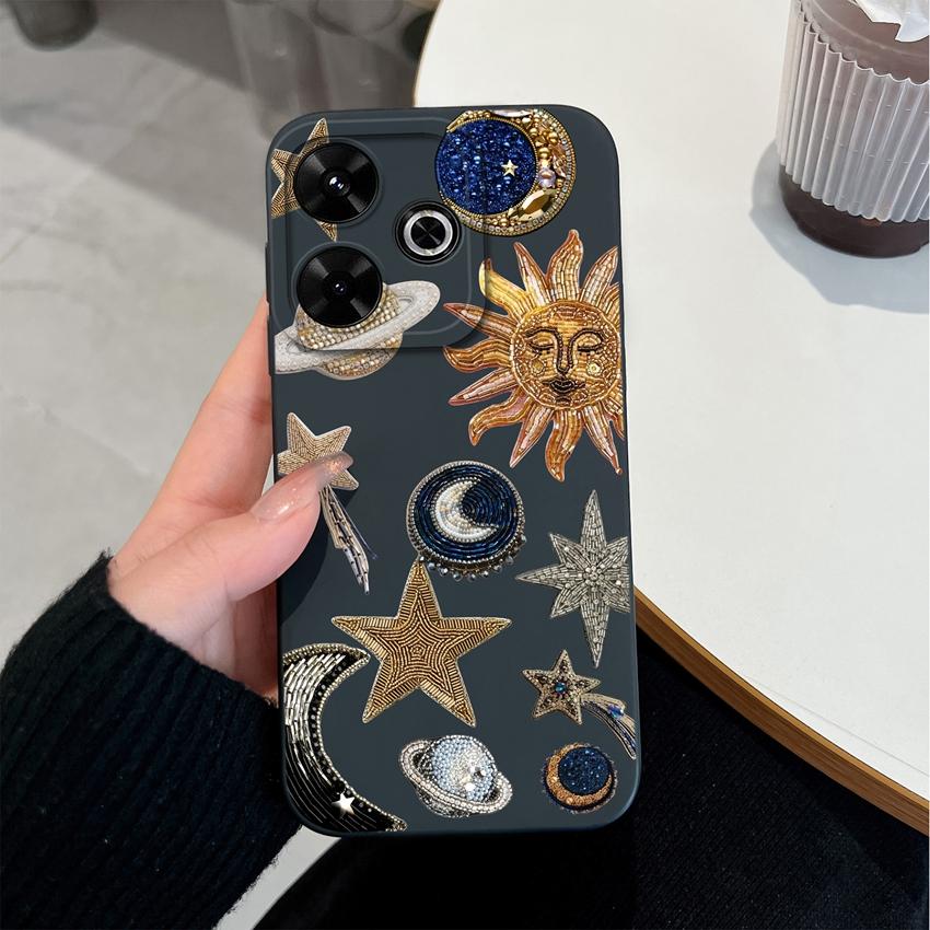 Soft Case For Redmi 13 13C 13X 13R Little Cute Flowers Scratch Resistance Advanced Phone Back Cover For Redmi13 Protective Funda