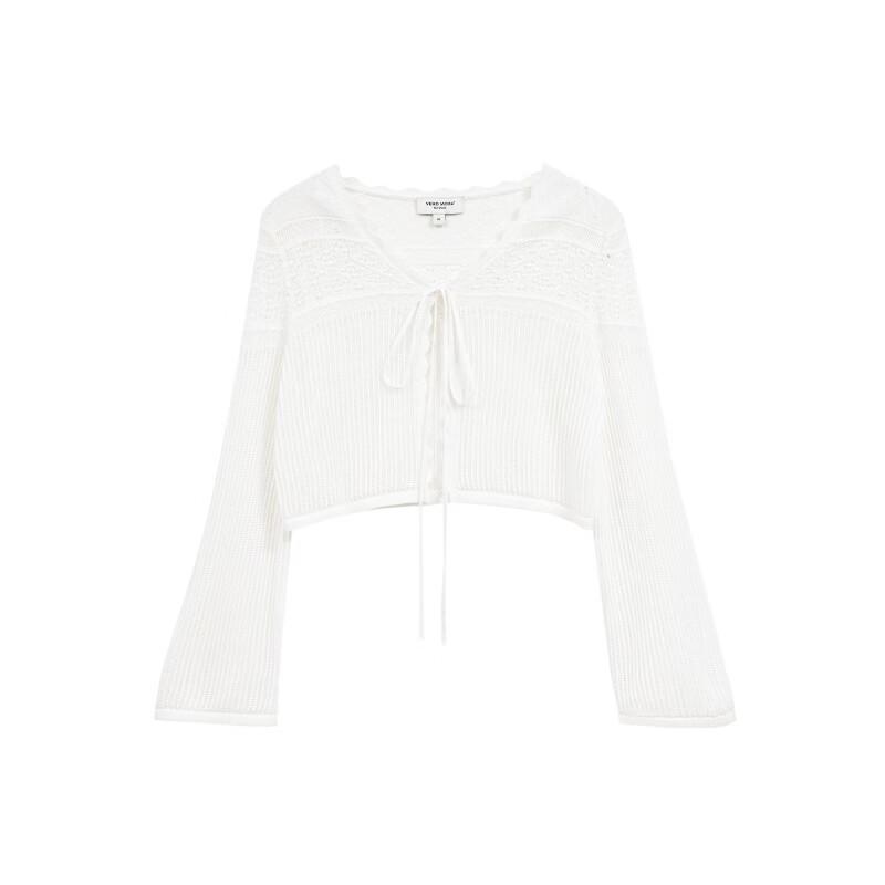 VEROMODA Women's V-Neck Knit Cardigan with Lyocell