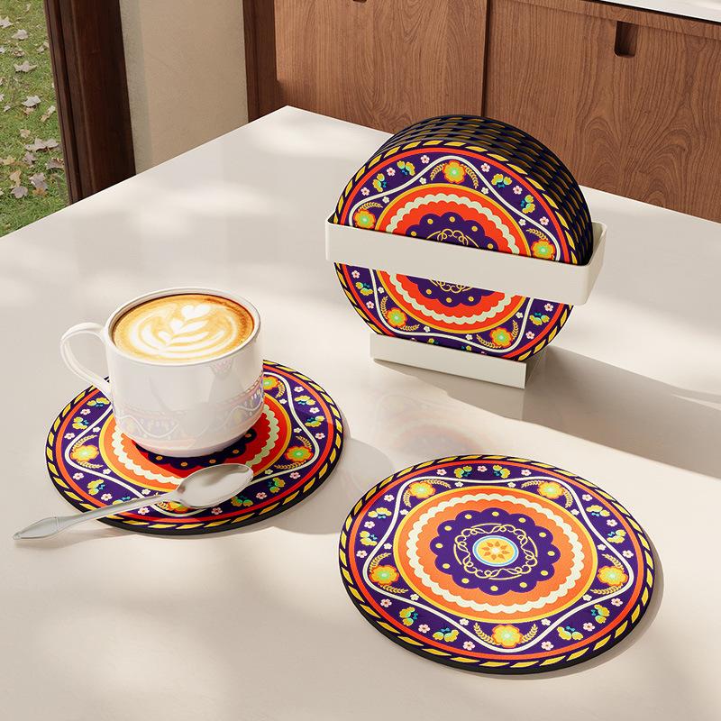 

Подставка под тарелку, Теплоизоляционная подставка, Защищающая от ожогов подставка под стол, Подставка под миску, Подставка под овощи, Тарелка, Подставка под чашку, Подставка под приборы, Нескользящая тарелка, Подставка под кастрюлю, Не требует смывания 1