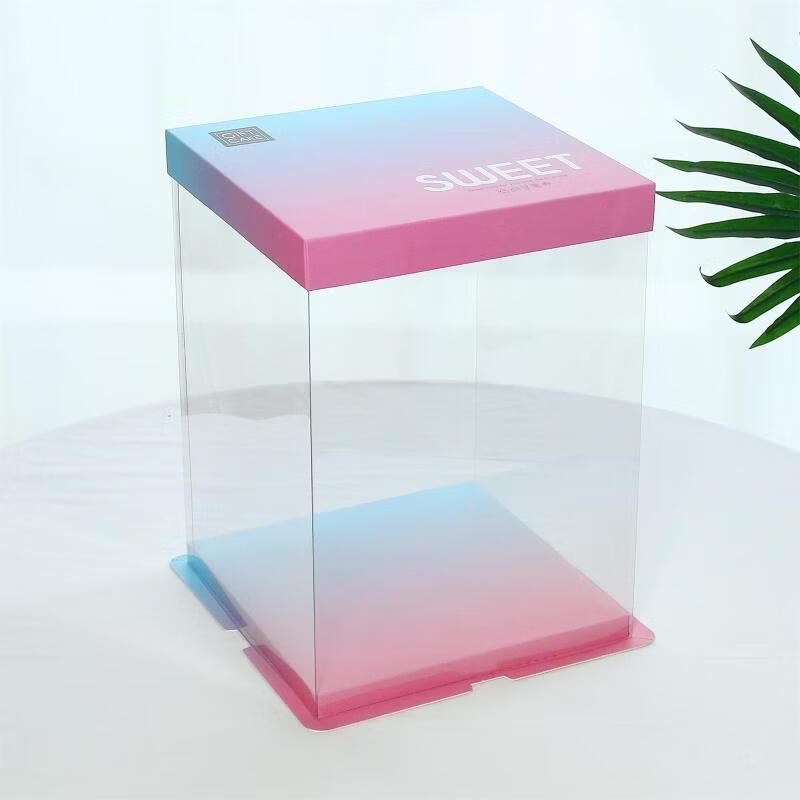 Transparent Plastic Cake Box