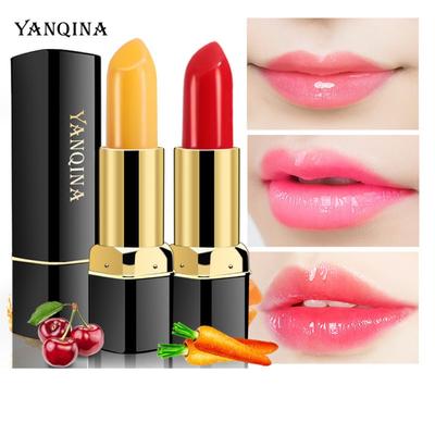 YANQINA Temperature, Carotene Discolor Lipstick Lipstick Red Women Moisturizing, Moisturizing and Hydrating