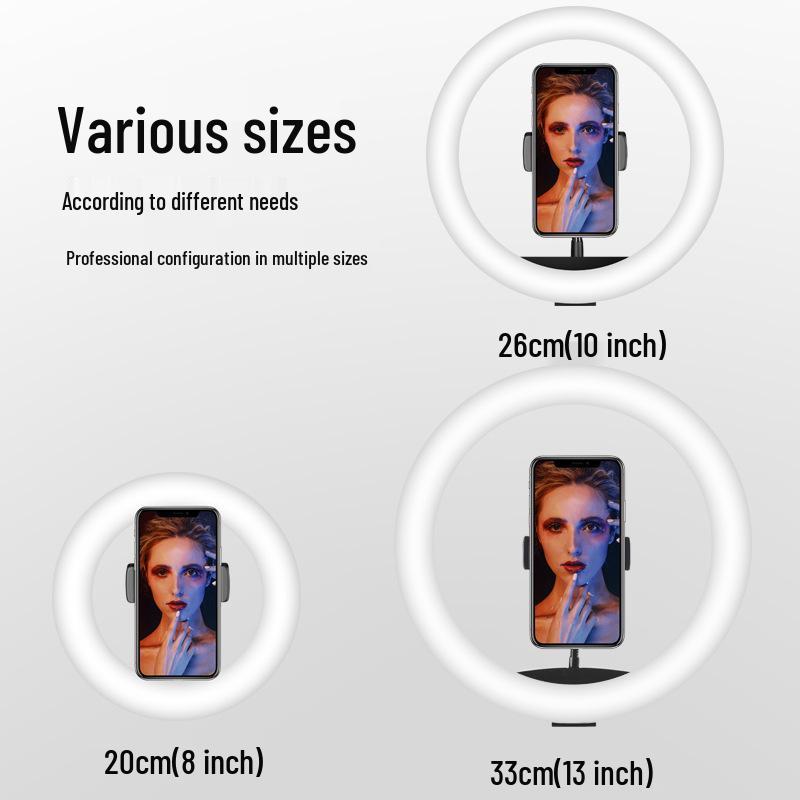 MJ26 RGB Ring Light – 10/8/18 Inch, Live Stream & Photography Indoor Video Lighting