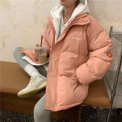 Cappotto da donna in cotone invernale alla moda con vestibilità ampia e design alla moda