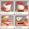 Children's Pretend Kitchen Set: Cutting Veggies, Cooking, Rice, and Fruit for Boys & Girls - Simulation Utensils Included