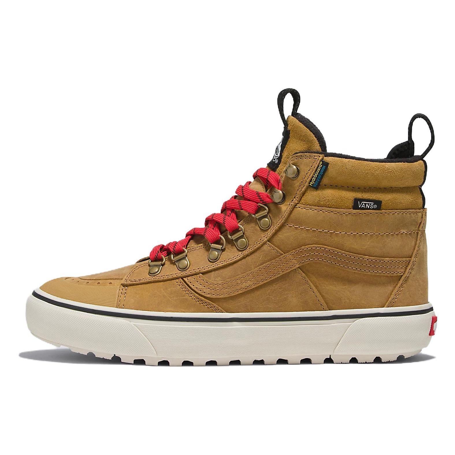 

Vans Sk8 Fashion Durable Breathable High-Top Skate Shoes Unisex Sneakers Brown VN0009QMJM9 43