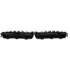 Front Bumper Grilles for BMW 1-Series F20 5-door/F21 3-door 118i/120d/144d/120i 2015-2017 Facelift Double Lines Grills