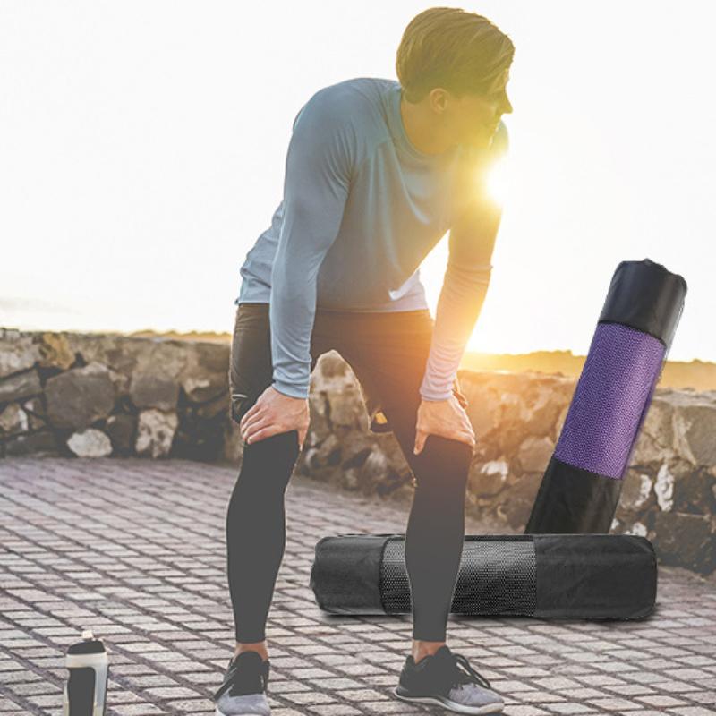 Dust Proof Mesh Bag Multi Size Yoga Mat Backpack Yoga Bag, Yoga Mat Cover Yoga Mat Mesh Bag Storage Bag