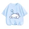 Pokémon Dratini Evolution Printed Pure Cotton T-shirt for Men and Women Spring/Summer New Collection Fashion Short Sleeved Shirt