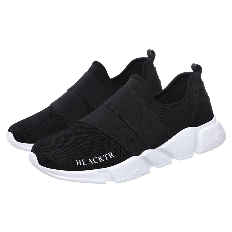 

Унисекс, легкие сетчатые дышащие кроссовки большого размера с цветными блоками для занятий спортом на открытом воздухе, высококачественные, модные и универсальные 46 чёрный