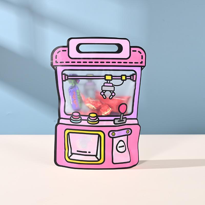 Custom Cartoon Candy & Snack Packaging Bags: Special-Shaped, Self-Sealing, Gift & School Bags