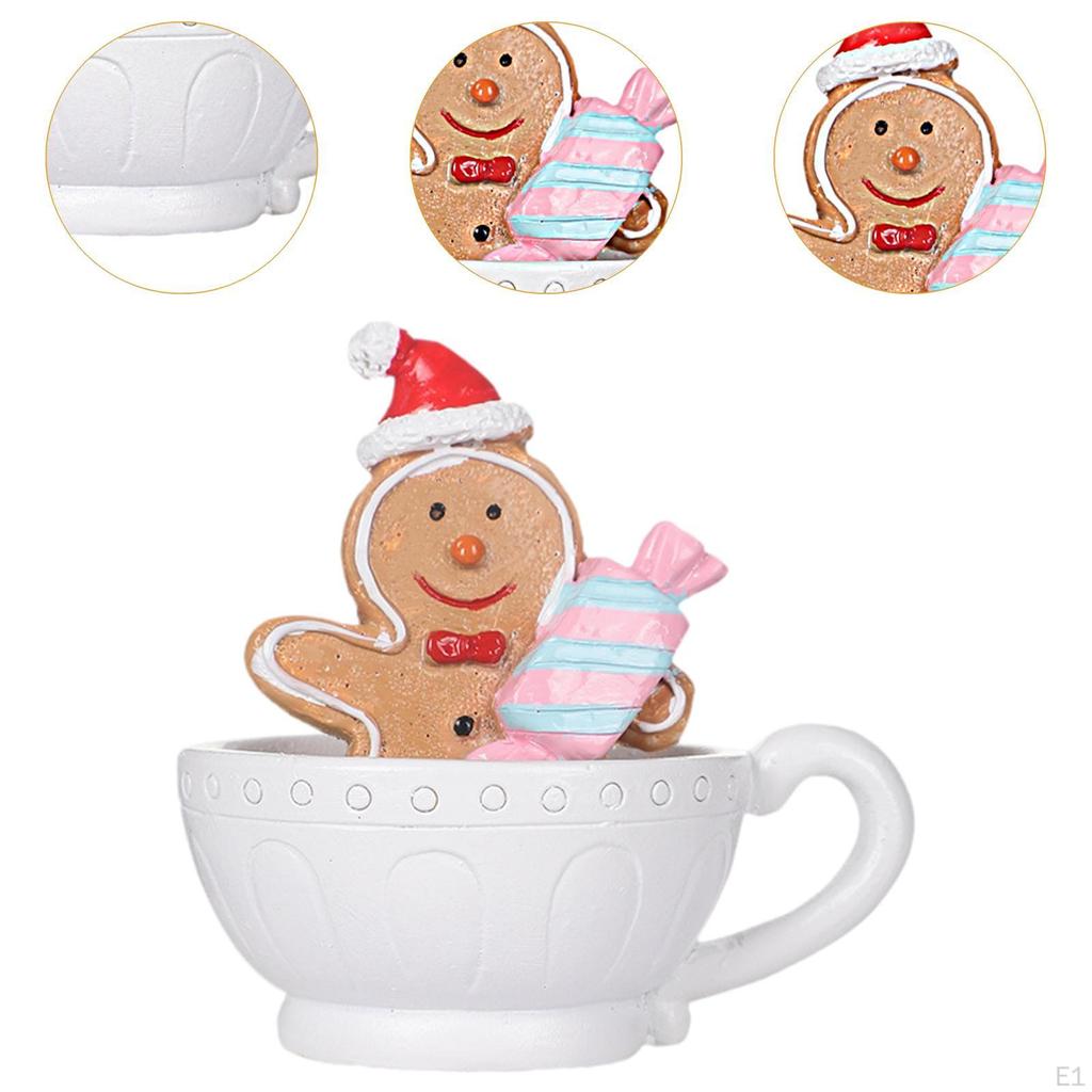 Christmas Figurine Resin Sculpture for Home And Office Decor