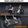 Metal Gas Brake Pedal Extenders For Short Drivers Adjustable Length Angle Comfort Control Cars Go Karts Parts