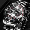 Stylish Men's Quartz Watch - Stainless Steel Calendar Watch with Classic Casual Design, Ideal for Daily Wear, Business, and Formal Occasions