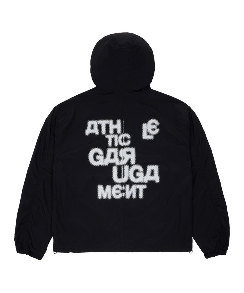 Universe Garment Daily Hooded Windbreaker Jumper_Black