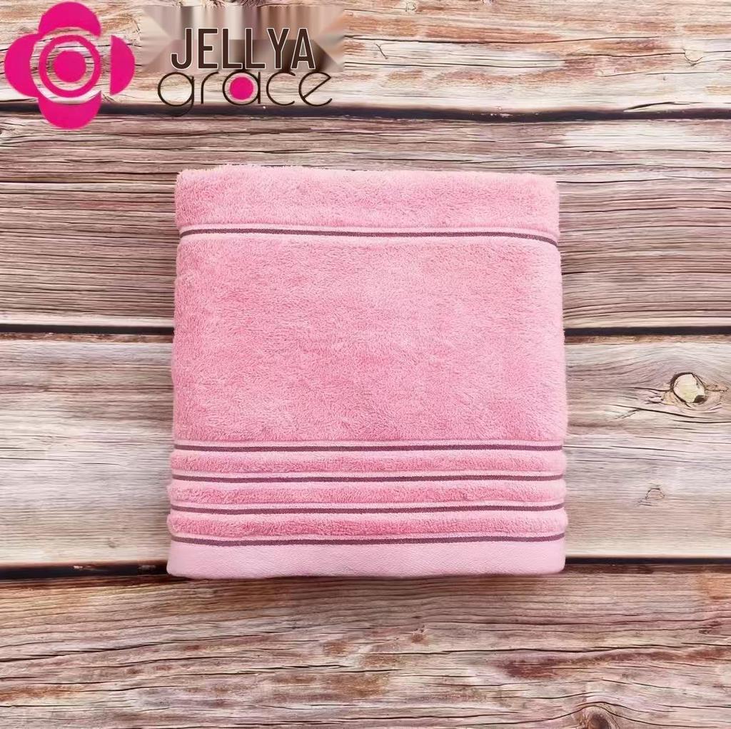 Jieliya Baumwoll-Badetuch - Saugfähig, Fusselarm, Weich und Hautfreundlich für Damen und Herren