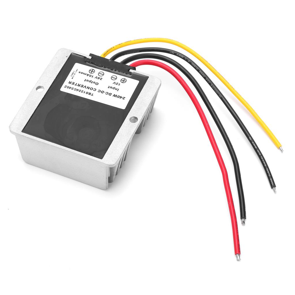 DC Boost Voltage Converter 12V to 24V 10A 240W DIY Power Supply Transformer TBS1224C240Z