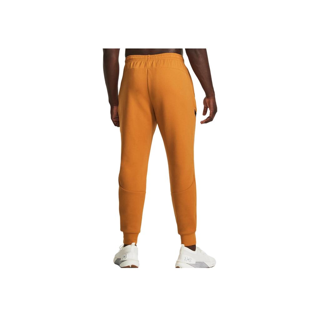 Under Armour Unstoppable Fleece Joggers Men Bottoms Orange 1379808-802