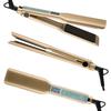 Pro Salon Steam Hair Straightener & Curler - Ionic, Damage-Free Dual-Use