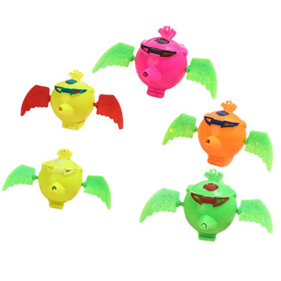 

5 шт., креативный летающий яркий птичий свисток, детская игрушка, свисток, цветной пластик, вечерние подарки для детей на день рождения, детские сувениры