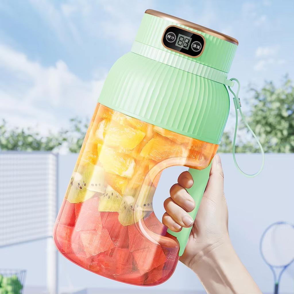 Portable Wireless Juicer Cup Large Capacity Electric Juicer Bottle for Ice Blending