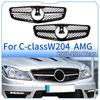 High Quality Car Front Bumper Grille Hood Grill For Mercedes Benz C-Class W204 2007-2014 C180 C200 C250 C300 AMG Style Tuning Grille