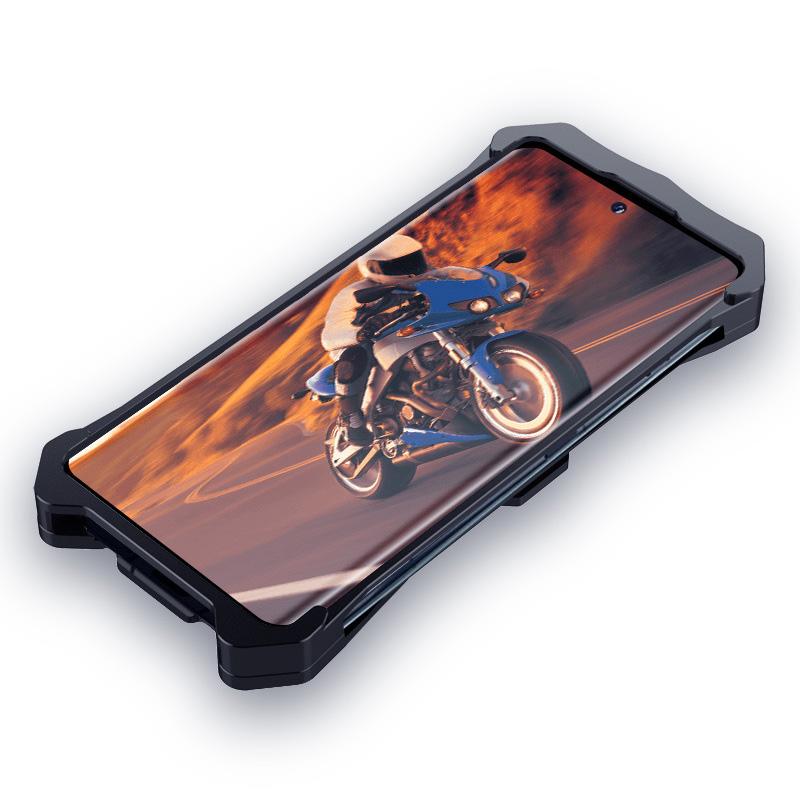 

For Motorola Edge 50 Pro 5G Case Military Drop Protection Aluminum Alloy Phone Cover A