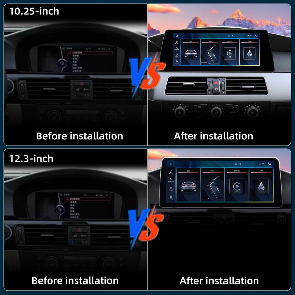 BMW 5 Series E60-E64 Central Control Screen with Integrated GPS Navigation & Radio
