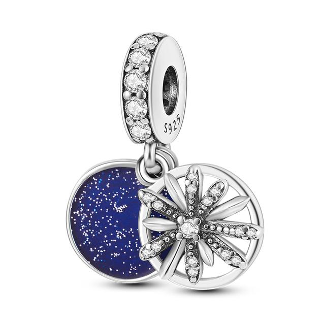 Charm-Perlen aus 925er-Sterlingsilber 