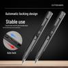 Black 30° Portable Utility Knife with Thickened Blade for Craft, Paper Cutting, and Wallpaper