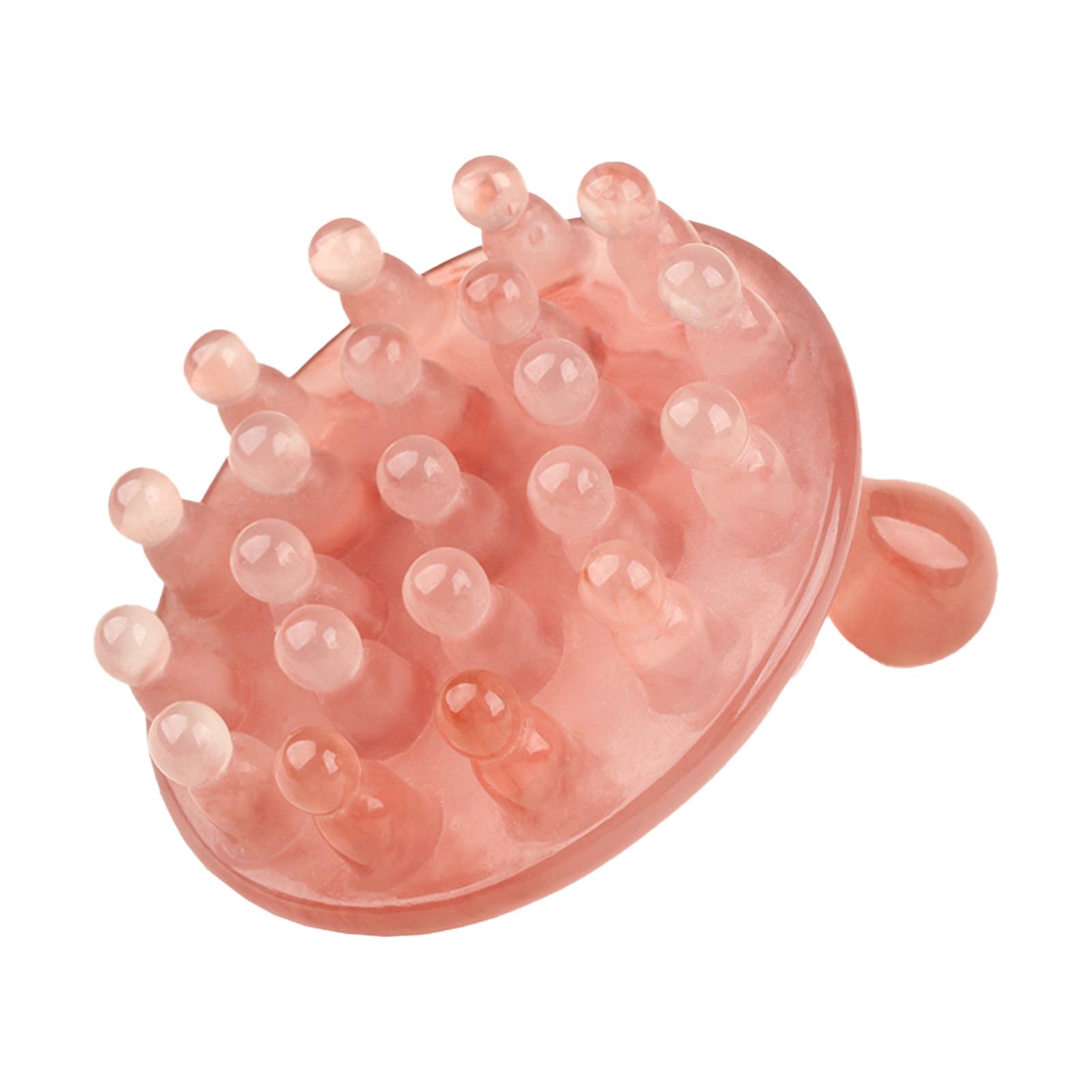 

Resin Scalp Massage Comb Cellulite Lymphatic Drainage Massager for Muscles Back Neck Shoulder Relaxation Massager бурштин