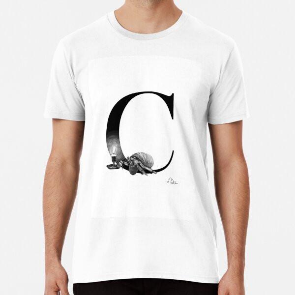 

Crab with a candle, initial pen and ink T-Shirt S-5XL Best T-Shirt 4XL