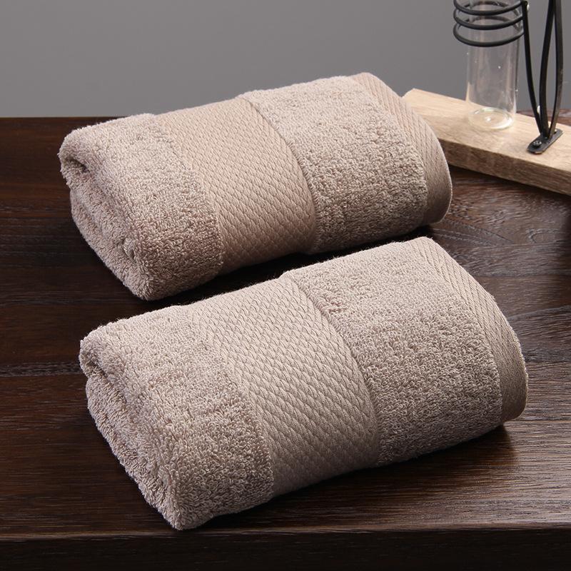 

Towel Pure Cotton Thickened Adult Face Wash Plush Home Use Daily Supermarket Gift Idea Durable Good Durable Useful Useful 75*35