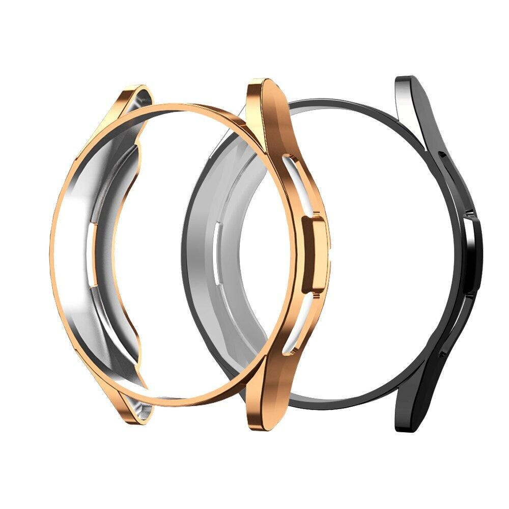 2 stk. vesker for samsung galaxy watch 6 classic 47mm 43mm Case galaxy watch 6 5 44mm 40mm 5 pro 45mm mykt TPU-beskyttelsesdeksel