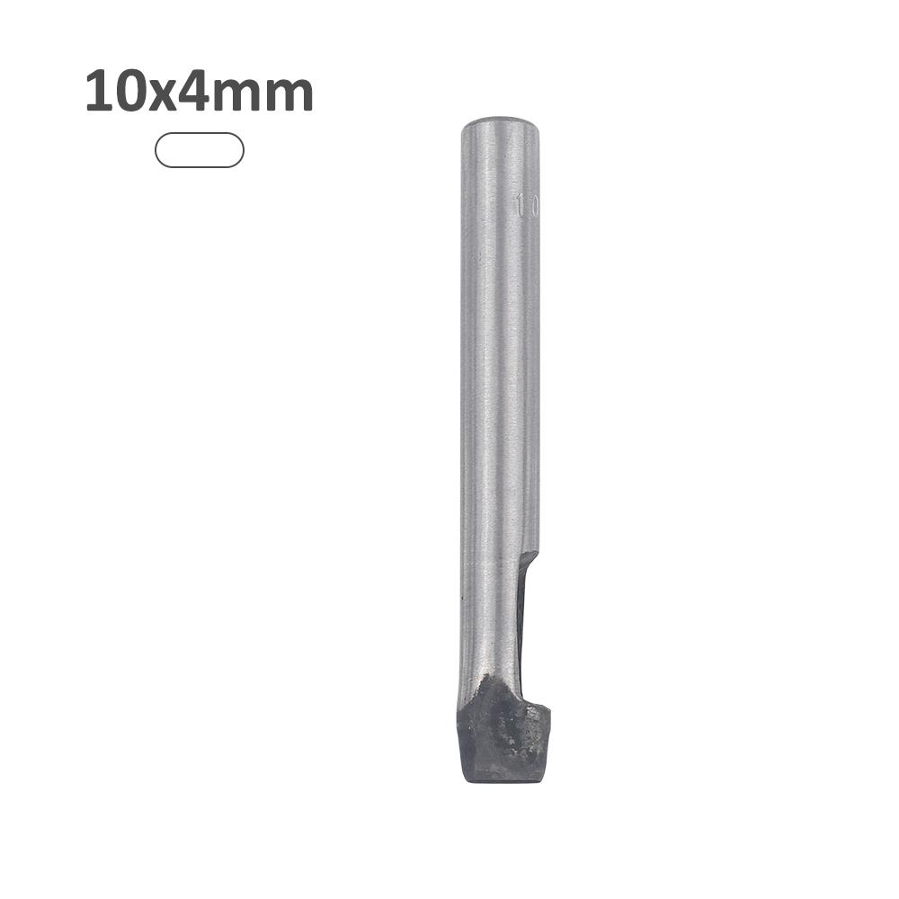 1Pcs Oval Faux Leathercraft Hole Punch Tool, 4Mm Wide, 5-30Mm Long For Diy Bags, Shoes & Belts - Heavy Duty Hand Crafting Tool