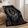 Masonic Symbol Pattern Blanket Bedroom Blanket for Livingroom Couch Lunch Break Soft Throw for Friend's Festival Gift