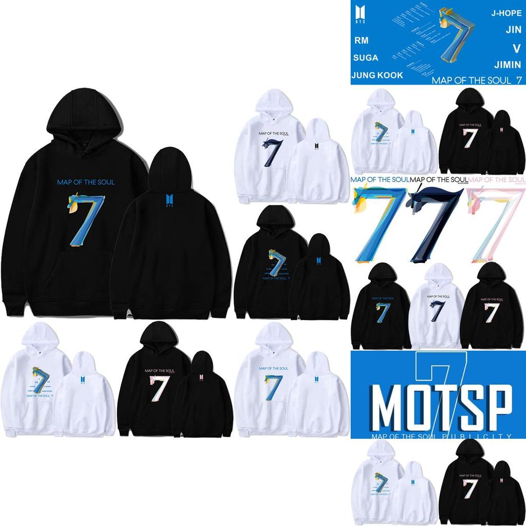 Bts Kpop Of The Soul7 Bangtan Boys Hoodie Coat Pullover Sweatshirt Top